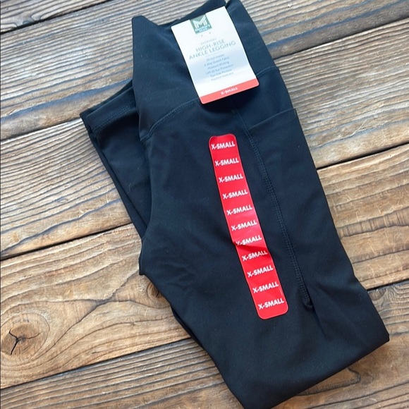 NWT Madewell Everyday High-Rise Ankle Black Athletic Leggings - X-Small - Picture 3 of 7